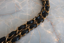 画像をギャラリービューアに読み込む, CHANEL/シャネル マトラッセWフラップWチェーンショルダーバッグ ラムスキン ネイビー/ゴールド金具 ショルダーバッグ 800060006