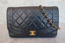 画像をギャラリービューアに読み込む, CHANEL/シャネル ダイアナマトラッセチェーンショルダーバッグ ラムスキン ブラック/ゴールド金具 ショルダーバッグ 800030033