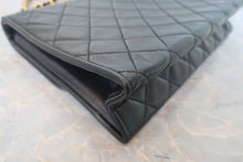 Load image into Gallery viewer, CHANEL Matelasse fringe chain shoulder bag Lambskin Black/Gold hadware Shoulder bag 700120145