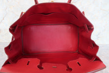 画像をギャラリービューアに読み込む, HERMES/エルメス バーキン35 クシュベル ルージュヴィフ □B刻印 ハンドバッグ 700060050