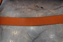 将图片加载到图库查看器,HERMES LINDY 30 Clemence leather Orange □N刻印 Shoulder bag 700030284