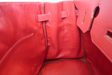 画像をギャラリービューアに読み込む, HERMES/エルメス バーキン35 クシュベル ルージュヴィフ □B刻印 ハンドバッグ 700060050