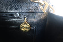 将图片加载到图库查看器,CHANEL/香奈儿 V线 链条包 荔枝皮 Black/Gold hadware(黑色/金色金属) 肩背包 800010228