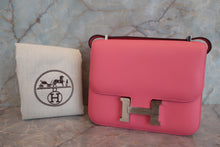 Load image into Gallery viewer, HERMES CONSTANCE3 MINI Swift leather Rose azalee A Engraving Shoulder bag 700070263