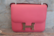 Load image into Gallery viewer, HERMES CONSTANCE3 MINI Swift leather Rose azalee A Engraving Shoulder bag 700070263