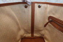 画像をギャラリービューアに読み込む, HERMES/エルメス ガーデンパーティTPM ネゴンダ ゴールド □M刻印 トートバッグ 800090025