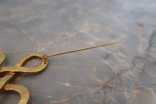 Load image into Gallery viewer, CHANEL CC mark brooch Gold plate Gold Brooch 600060100