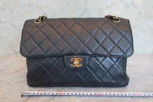 将图片加载到图库查看器,CHANEL/香奈儿 CF 双面 链条包 羊皮 Navy/Gold hadware(藏蓝色/金色金属) 肩背包 800040114