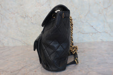 画像をギャラリービューアに読み込む, CHANEL/シャネル マトラッセチェーンリュック ラムスキン ブラック/ゴールド金具 リュック 800030048