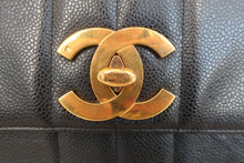 画像をギャラリービューアに読み込む, CHANEL/シャネル マドモアゼルチェーンショルダーバッグ キャビアスキン ブラック/ゴールド金具 ショルダーバッグ 800010176