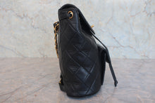 画像をギャラリービューアに読み込む, CHANEL/シャネル マトラッセチェーンリュック ラムスキン ブラック/ゴールド金具 リュック 800030048