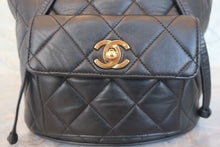 画像をギャラリービューアに読み込む, CHANEL/シャネル マトラッセチェーンリュック ラムスキン ブラック/ゴールド金具 リュック 800030048