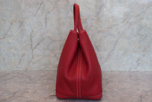 画像をギャラリービューアに読み込む, HERMES/エルメス ガーデンパーティPM ネゴンダ ルージュカザック □L刻印 トートバッグ 700050108