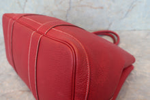 画像をギャラリービューアに読み込む, HERMES/エルメス ガーデンパーティPM ネゴンダ ルージュカザック □L刻印 トートバッグ 700050108