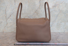 Load image into Gallery viewer, HERMES LINDY 26 Swift leather Etoupe gray T Engraving Shoulder bag 700120142