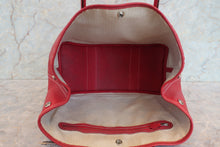 画像をギャラリービューアに読み込む, HERMES/エルメス ガーデンパーティPM ネゴンダ ルージュカザック □L刻印 トートバッグ 700050108