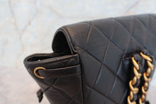 Load image into Gallery viewer, CHANEL Matelasse chain back pack Lambskin Black/Gold hadware Back pack 700100021