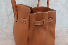 画像をギャラリービューアに読み込む, HERMES/エルメス バーキン35 トゴ ゴールド □H刻印 ハンドバッグ 700110055