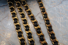 Load image into Gallery viewer, CHANEL Matelasse chain back pack Lambskin Black/Gold hadware Back pack 700100021