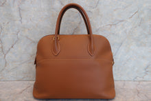 画像をギャラリービューアに読み込む, HERMES/エルメス ボリード35 クシュベル ゴールド 〇X刻印 ショルダーバッグ 700070102