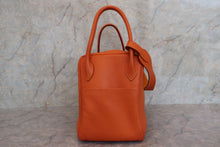 画像をギャラリービューアに読み込む, HERMES/エルメス リンディ34 バイカラー トリヨンクレマンス オレンジ/ムタード □P刻印 ショルダーバッグ 700050029