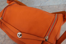 画像をギャラリービューアに読み込む, HERMES/エルメス リンディ34 バイカラー トリヨンクレマンス オレンジ/ムタード □P刻印 ショルダーバッグ 700050029