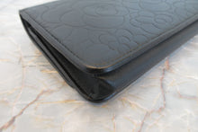 Load image into Gallery viewer, CHANEL Camelia Chain wallet Lambskin Black/Silver hadware Shoulder bag 700070255