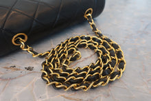 画像をギャラリービューアに読み込む, CHANEL/シャネル ダイアナマトラッセチェーンショルダーバッグ ラムスキン ブラック/ゴールド金具 ショルダーバッグ 800030054