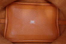 画像をギャラリービューアに読み込む, HERMES/エルメス ピコタンロックPM トリヨンクレマンス オレンジ □L刻印 ハンドバッグ 800100130