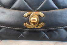 画像をギャラリービューアに読み込む, CHANEL/シャネル ダイアナマトラッセチェーンショルダーバッグ ラムスキン ブラック/ゴールド金具 ショルダーバッグ 800030054