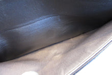 Load image into Gallery viewer, CHANEL Camelia Chain wallet Lambskin Black/Silver hadware Shoulder bag 700070255