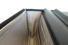 Load image into Gallery viewer, CHANEL Camelia Chain wallet Lambskin Black/Silver hadware Shoulder bag 700070255