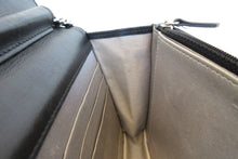 Load image into Gallery viewer, CHANEL Camelia Chain wallet Lambskin Black/Silver hadware Shoulder bag 700070255