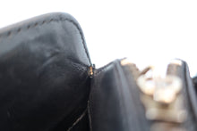 Load image into Gallery viewer, CHANEL Matelasse fringe shoulder bag Lambskin Black/Gold hadware Shoulder bag 800040093