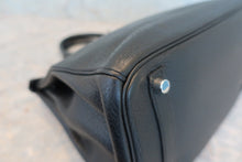 画像をギャラリービューアに読み込む, HERMES/エルメス バーキン30 トリヨンクレマンス ブラック □L刻印 ハンドバッグ 700070201