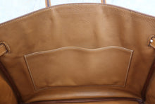 画像をギャラリービューアに読み込む, HERMES/エルメス バーキン35 アルデンヌ ゴールド 〇Y刻印 ハンドバッグ 700050063