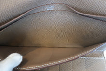 Load image into Gallery viewer, HERMES  Bearn Dupri Epsom leather Etoupe gray X Engraving Wallet 700080074