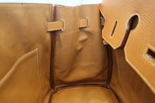 画像をギャラリービューアに読み込む, HERMES/エルメス バーキン35 アルデンヌ ゴールド 〇Y刻印 ハンドバッグ 700050063