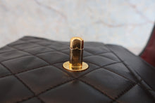 画像をギャラリービューアに読み込む, CHANEL/シャネル マトラッセチェーンショルダーバッグ ラムスキン ブラック/ゴールド金具 ショルダーバッグ 800060033