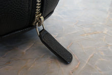 Load image into Gallery viewer, CHANEL Matelasse round chain shoulder bag Caviar skin Black/Gold hadware Shoulder bag 700070211