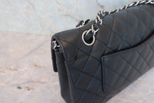 将图片加载到图库查看器,CHANEL/香奈儿 CF 双盖 双链条包 荔枝皮 Black/Silver Hardware(黑色/银色金属) 肩背包 800070140