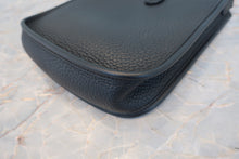 Load image into Gallery viewer, HERMES EVELYNE TPM Clemence leather Black B Engraving Shoulder bag 800080165