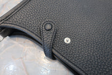 Load image into Gallery viewer, HERMES EVELYNE TPM Clemence leather Black B Engraving Shoulder bag 800080165