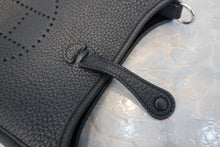 Load image into Gallery viewer, HERMES EVELYNE TPM Clemence leather Black B Engraving Shoulder bag 800080165
