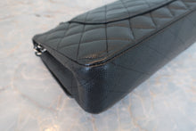 将图片加载到图库查看器,CHANEL/香奈儿 CF 双盖 双链条包 荔枝皮 Black/Silver Hardware(黑色/银色金属) 肩背包 800070140