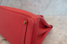 画像をギャラリービューアに読み込む, HERMES/エルメス バーキン35 クシュベル ルージュヴィフ □H刻印 ハンドバッグ 700080057