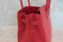 画像をギャラリービューアに読み込む, HERMES/エルメス バーキン35 クシュベル ルージュヴィフ □H刻印 ハンドバッグ 700080057