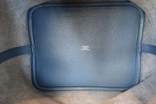 画像をギャラリービューアに読み込む, HERMES/エルメス ピコタンロックMM トリヨンクレマンス ブルーアガット X刻印 ハンドバッグ 700080214