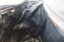 Load image into Gallery viewer, CHANEL Matelasse chain back pack Lambskin Black/Gold hadware Back pack 800060021