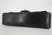 画像をギャラリービューアに読み込む, CHANEL/シャネル マトラッセWフラップWチェーンショルダーバッグ ラムスキン ブラック/ゴールド金具 ショルダーバッグ 800100011